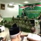 Ketua Umum DPP Partai Bulan Bintang (PBB) Prof. Yusril Ihza Mahendra memberikan sambutan saat acara pembukaan Musyawarah Dewan Partai (MDP) Partai Bulan Bintang di Kantor DPP PBB di Jakarta, Sabtu 18 mei 2024. ANTARA/Genta Tenri Mawangi.