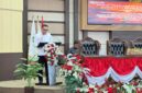Bupati Kukar, Aulia Rahman Basri saat membacakan sambutan, di ruang sindang utama, pada Rabu (30/09/26). (Hen/Fajarborneo) 