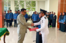 Bupati Kukar, Aulia Rahman Basri saat melantik pejabat Administrator dan Pengawas Dilingkungan Pemerintah Kabupaten (Pemkab) Kukar, di Ruang Serbaguna Kantor Bupati Kukar, Tenggarong, pada Jumat (18/09/26). (Humas Pemkab Kukar)
