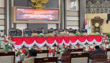 Suasana Rapur di Ruang Sidang Utama DPRD Kukar, pada Selasa (29/09/2026). (Hen/Fajarborneo)