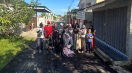 Anggota Komisi II DPRD Kukar, Rahmat Dermawan saat melakukan kunjungan kerja lapangan ke Kecamatan Muara Jawa. (Istimewa) 