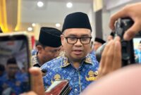 Bupati Kutai Kartanegara, Aulia Rahman Basri, usai melantik pejabat administrator dan pengawas di lingkungan Pemkab Kukar. (Istimewa)