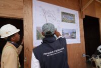 Salah satu lokasi pembangunan KNMP di Kabupaten PPU. (Humas)