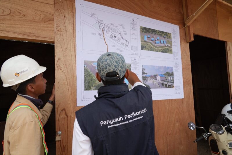 Salah satu lokasi pembangunan KNMP di Kabupaten PPU. (Humas)