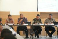 Bupati PPU, Mudyat Noor dalam penyampaian roadmap TJSL. (Zaa/Fajarborneo)